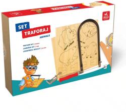 DEICO Set creativ traforaj Deico Animale - Fierastrau, placaj si modele (8+) (5947502866770)