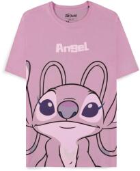 Difuzed Tricou Disney Lilo & Stitch - Angel Roz (100% bumbac, Oficial) (1-590)
