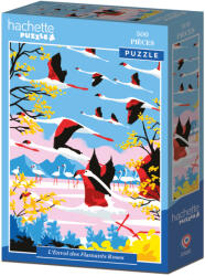 Hachette Puzzles Puzzle 500 piese Hachette L’Envol des Flamants Roses (3663384100017) Puzzle
