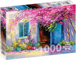 Enjoy Puzzle Puzzle 1000 piese Enjoy - Blooming Courtyard (5949194016938) Puzzle