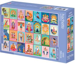 Hachette Puzzles Puzzle 1000 piese Hachette Inde Merveilleuse (3663384100376) Puzzle
