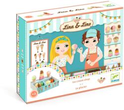 DJECO Joc de rol din lemn Gelateria Lina & Lino, Djeco (BO-DJ05518)