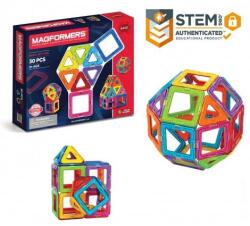 Clics Toys Set magnetic de construit- Magformers, 30 piese (BO-clic-701005)
