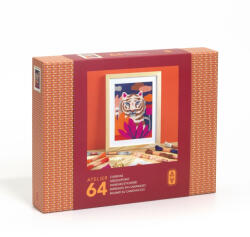 DJECO Atelier creativ 64 pentru adulti Goblen si broderie, Djeco (BO-GA10064)