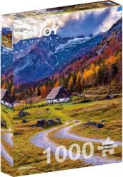 Enjoy Puzzle Puzzle 1000 piese Enjoy - Cottage in the Mountains (1074) Puzzle