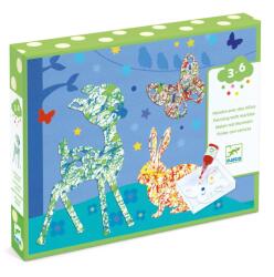 DJECO Joc creativ pictura cu bile din sticla Animale, Djeco (BO-DJ09686)