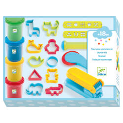 DJECO Set modelaj cu plastilina Culori de baza, Djeco (BO-DJ09755)