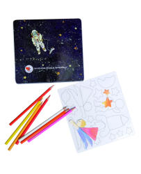 Egmont Toys Set de desen cu piese magnetice, Astronaut, Egmont Toys (BO-Egm_630526)