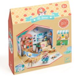 DJECO Casuta miniaturala de asamblat si colorat Mia, Djeco (BO-DJ08034)