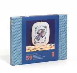 DJECO Atelier creativ 59 pentru adulti Broderie cu margele, Djeco (BO-GA10059)