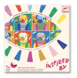 DJECO Atelier colaj Pop Art Inspired by Andy Warhol, Djeco (BO-DJ09371)