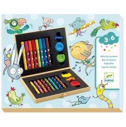 DJECO Cutie culori pentru primele desene, Djeco (BO-DJ09010)