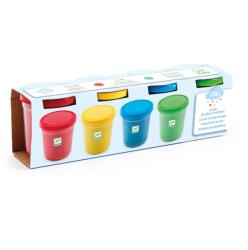 DJECO Plastilina 4 tuburi culori clasice, Djeco (BO-DJ09756)