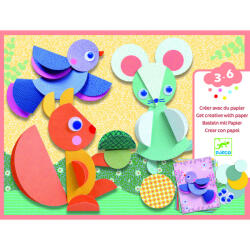 DJECO Atelier creativ Cercuri si cerculete de lipit, Djeco (BO-DJ09056)