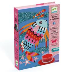 DJECO Atelier creativ cu nisip colorat Pesti stralucitori, Djeco (BO-DJ08661)