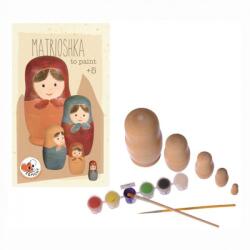 Egmont Toys Joc de pictat papusi matrioshka, Egmont Toys (BO-Egm_630512)