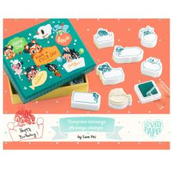 DJECO Set stampile mesaje Lam, Djeco (BO-DD03626)