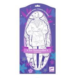 DJECO Parada modei de colorat, Zaho si prietenele, Djeco (BO-DJ09546)
