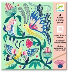 DJECO Joc creativ de razuit Flori in gradina, Djeco (BO-DJ09719)