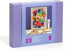 DJECO Atelier creativ 23 pentru adulti Pictura Flori, Djeco (BO-GA10023)
