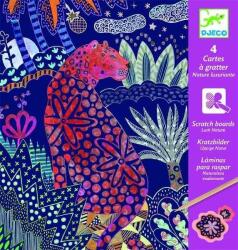DJECO Joc creativ de razuit Natura luxurianta, Djeco (BO-DJ09728)