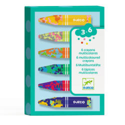 DJECO Creioane cerate multicolore, Djeco (BO-DJ09006)