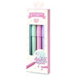 DJECO Set 4 pixuri cu radiera culori pastel, Djeco (BO-DD03794)
