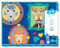DJECO Set creativ colaje Portrete de familie, Djeco (BO-DJ08668)