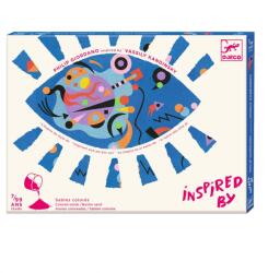 DJECO Atelier cu nisip Abstract Art Inspired by Kandinsky, Djeco (BO-DJ09382)