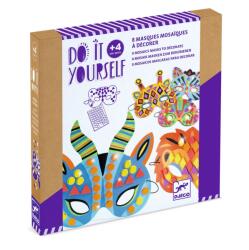 DJECO Joc creativ DIY Masti animale din jungla, Djeco (BO-DJ07900)