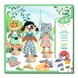 DJECO Joc creativ Bine te-am gasit Paris, Djeco (BO-DJ09849)