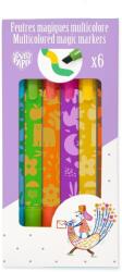 DJECO Set 6 carioci magice cu varf dublu, Djeco (BO-DD03811)