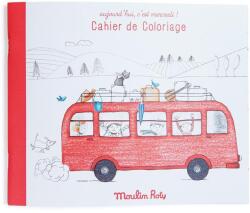 Moulin Roty Caiet cu fise preilustrate pentru desen, Moulin Roty (BO-Mr_713132)