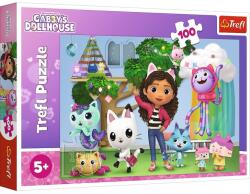 Trefl Puzzle 100 Piese Gabby's Dollhouse Prietenii lui Gabby (5900511164640) Puzzle