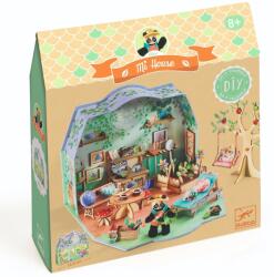 DJECO Casuta miniaturala de asamblat si colorat Olive , Djeco (BO-DJ08032)
