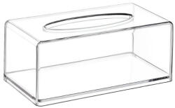 ginzamaison Cutie Servetele, Acril, Transparenta, 21x12x9 cm (GNZ-EP-636)