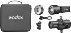 Godox RS100R lampă LED RGB full-color compactă 100W cu acumulator integrat și montură Godox S