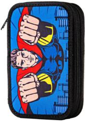 DACO Penar echipat dublu Super Erou, cu 2 fermoare si design dinamic DACO (6425871068494) Penar