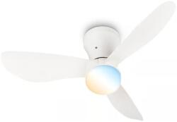 Brilo - Ventilator de tavan LED dimabil LUFITO LED/15W/230V 3000/4000/6000K alb + telecomandă (BL2363)
