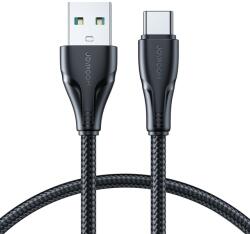 JOYROOM USB - Type-C Surpass Series gyorstöltő és adatkábel, 3A, 1, 2m, fekete (S-UC027A11)