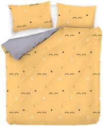  L' essential Maison Ranforce Double Duvet Cover Set Yellow Grey Black Dide - Yellow