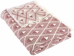  L' essential Maison Muslin King Quilt Burgundy Piramit - Burgundy