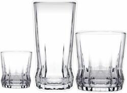 Hermia Glass Set (18 Pieces) Transparent Gaia 18