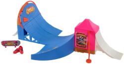 Hot Wheels Set de patinaj Hot Wheels Skate Vergnugelungspark - Fingerboard, Skateschuhe, 360-Grad-Action (HGT95)