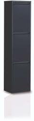 Hanah Home Multi Purpose Cabinet Black Doplo 3 - Black