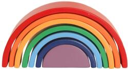  Hanah Home Wooden Toy Multicolor Waldorf - Rainbow