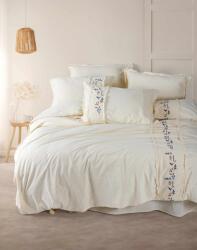  L' essential Maison Garmentwashed Double Quilt Cover Set Cream Lucyna