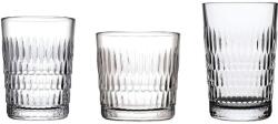  Hermia Glass Set (18 Pieces) Transparent Rain 18