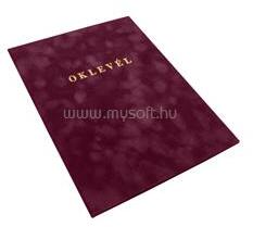 BLUERING Oklevéltartó A4, prémium, arany nyomattal, BlueringR bordó (BLUERING_44073) (BLUERING_44073)