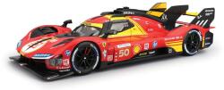 Bburago Model de colecție BBURAGO Mașini de curse: automobile - Ferrari 499P #50 A. Fuoco, M. Molina, N. Nielsen Winner 24h LeMans 2024 (BBU16303)
